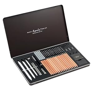 Ensemble De Crayons De Dessin Marco - 27 Pièces Pour Artistes Créatifs