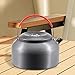 Aymzbd Camping Kettle Tea Pot Water Jug Portable Outdoor Water Pot Water Kettle for Outdoor Activities Backpacking Climbing Fishing