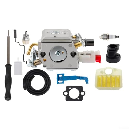 Kit de ajuste de carburador que estabiliza el ralentí en motosierra 350
