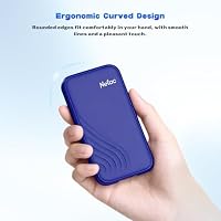 Netac ZX20III EVO 512 GB Externe SSD – bis zu 550 MB/s / 480 MB/s USB 3.2 Gen 1 Type-C für Externes Solid State Drive für PC und Mac – Ansicht 9