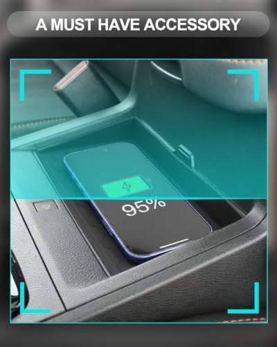 Image of CDEFG for 2026 Nissan Frontier Center Console Wireless Charging Cover