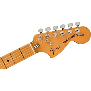 Fender Vintera II ’70s Telecaster Deluxe MN with Tremolo Vintage White – Guitare Électrique - Les Beatles, Paul McCartney, John Lennon, RIngo Starr, George Harrison Fender Vintera II '70s Telecaster Deluxe MN with Tremolo Vintage White - Guitare Électrique – Image 4