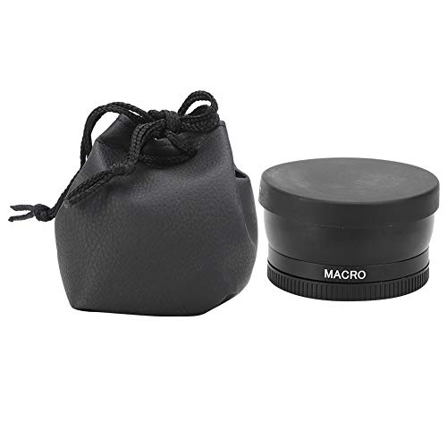 58mm 0.45X Wide Angle Lens, Advanced 58MM 0.45X Wide Angle Macro Lens for All 58MM Diameter Camera Lenses, with Front Thread of 62mm
