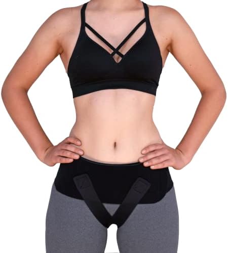 CABEA Babybellyband Original 3-in-1 Pregnancy Belly Band with Groin Straps, Belly Band for Postpartum Care, Pelvic Floor Support, Prolapse, Hernia, and Vulvar Varicosities, Made in USA - For 30” to 40” Hips (Small)