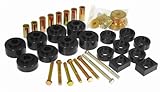 Prothane 6-107-BL Black Body and Cab Mount Bushing Kit - 20 Piece