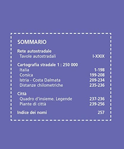 Atlante Stradale Italia 1:250.000. Con Corsica, Istria E Costa Dalmata - 3