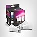 Philips Hue A19 LED Smart Light Bulb - White and Color Ambiance - 60W Indoor Light Bulb - Control with Hue App - Works with Alexa, Google Assistant and Apple Homekit - 3 Pack