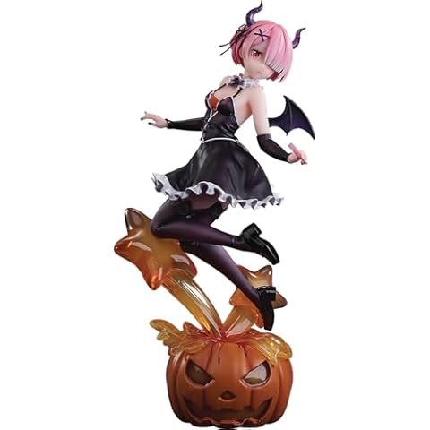 Kadokawa Re:Zero -Starting Life in Another World- Ram (Phantom Night Wizard Ver.) 1:7 Scale PVC Figure Cover