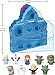 Fisher-Price Little People Toddler Toy Disney Frozen Carry Along Castle Case Playset with Figures for Pretend Play Kids Ages 18+ Months​