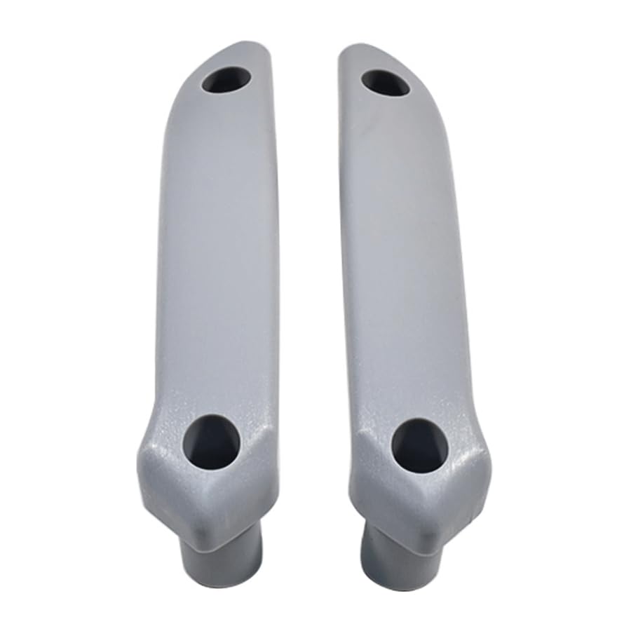 2x Maniglia porta interna sinistra destra Maniglie su sedile compatibile con VW Lupo Seat Arosa 6X0867180B 6X0867179B (Grigio)