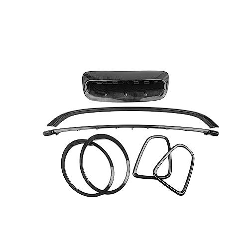 Garniture phare arrière Mini Cooper R56 R58 protection aspect carbone