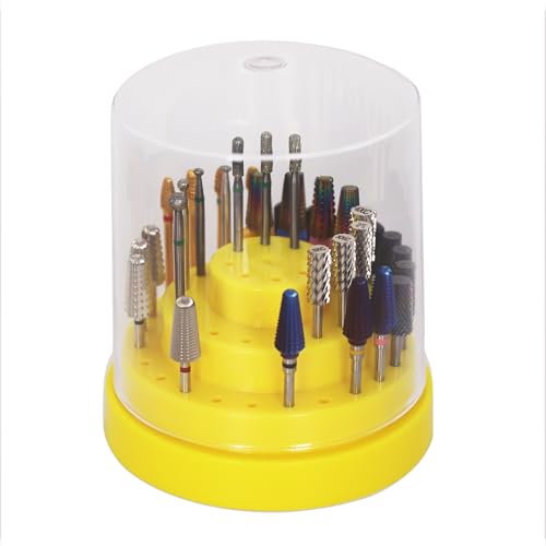 Organizador redondo para puntas de taladro de uñas PANA