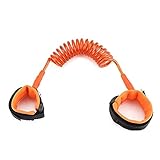SYGA 1.5 Meter Anti Lost Safety Wrist Bracelet for Baby Child,with Extra Long Harness Strap Walking Hand Belt(Orange)