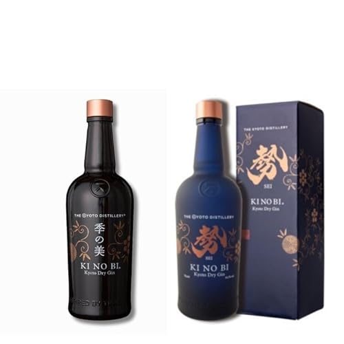 季の美 京都ドライジン 700ml×2種4本セット(季の美&勢) 京都蒸溜所 ジャパニーズジン 国産 スピリッツ アルコール 洋酒 地酒 高級 辛口 飲み比べ 詰め合わせ ギフト プレゼント お中元