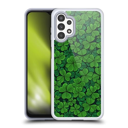 Funda para Samsung Galaxy A13 de gel antiarañazos con estampado de frutas y hojas