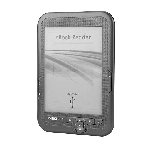 Yoidesu E-Reader,BK-6006 6" High-Resolution Display E-Reader,E Ink E-Book Reader - 4 GB