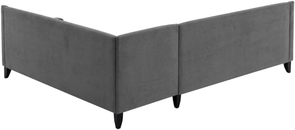 L-Style Living Room Upholstery Sofa with Tufted Back