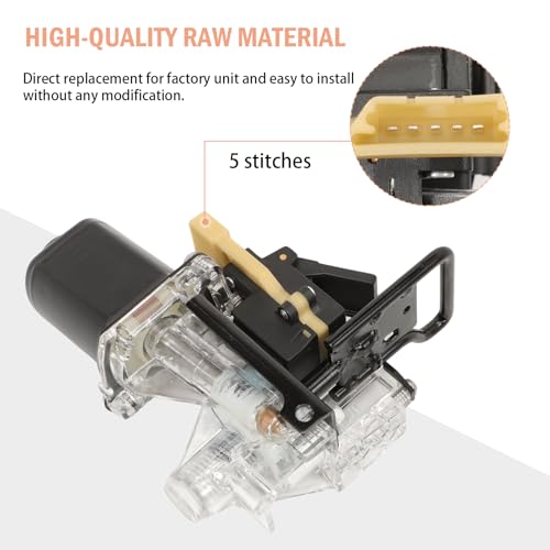 Image of 747-000 Trunk Lid Pull Down Motor Compatible with Electra 1980-1990 Park Avenue 1991-1996 Reatta 1988-1991 Riviera Roadmaster Allante DeVille Eldorado Fleetwood Seville Camaro Oldsmobile 98 Oldsmobile