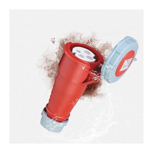 Evita apagones con el conector industrial IP67 de 5 pines 16A impermeable de alta gama 5