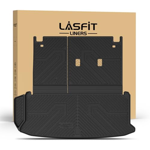 Image of LASFIT Cargo Mat for Toyota Grand Highlander 2024-2026 with Backrest Mat