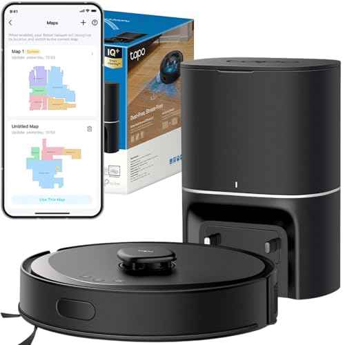 Tapo RV30 Max Plus Robot Vacuum Cleaner with Mop