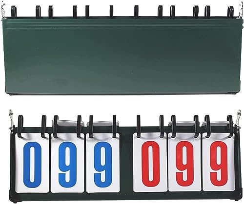 Marcador portátil de mesa con 6 dígitos para deportes miniatura 5