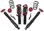 ZENITHIKE 4 pcs Height Strut Coilover Suspension Lowering Kit Fit for 2004-2013 for Mazda 3