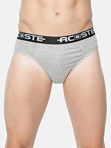 Image of RAMRAJ COTTON Men Pack Of 4 Solid Cotton Briefs | Soft Stretch Outer Elastic Waistband | Comfortable Daily Innerwear