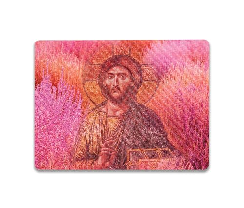 Image of MightySkins Carbon Fiber Skin Compatible with Microsoft Surface Laptop Go 3 (2023) Full Wrap Kit - Holy Lavendar | Protective, Durable Textured Carbon Fiber Finish | Made in The USA