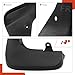 A-Premium Set of 4PCS Mud Flaps Splash Guards Mudguards Mudflaps Compatible with Infiniti FX35 2009-2012, FX37 FX50 QX70, Sport Utility, with fender flare, Front and Rear(Driver & Passenger Sides)