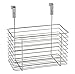Produktbild WENKO Einhängekorb Slim, Organizer zum Einhängen an Schranktür oder Schublade, Korb aus Metall, 24 x 24,5 x 15 cm, Chrom
