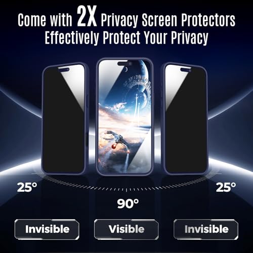 Image of Symcele Designed for iPhone 16 Pro Case, Deep Blue
