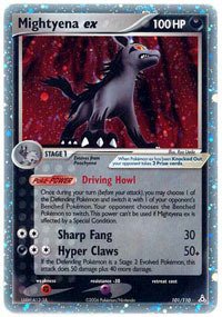 Pokemon - Mightyena ex (101) - EX Holon Phantoms - Holo : Amazon