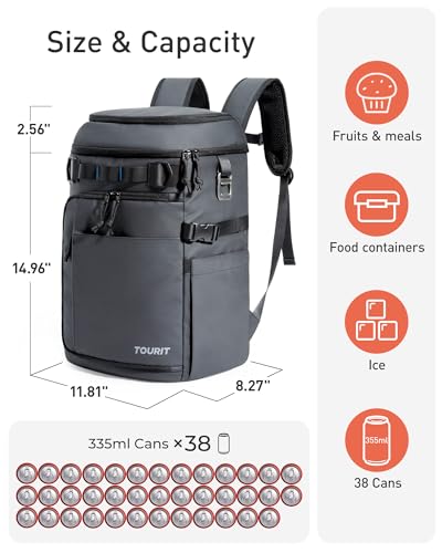 TOURIT 38 Can Dual Compartment