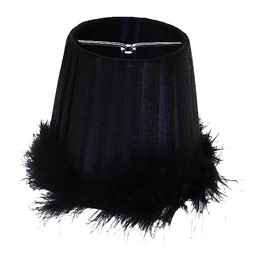 ULDIGI Pleated Fabric Lamp Shade Wall Lamp Cover Home Decor Protective Warm Mood