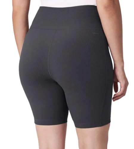 Mondetta Women's Active Moisture Wicking Ribbed Bike Short2
