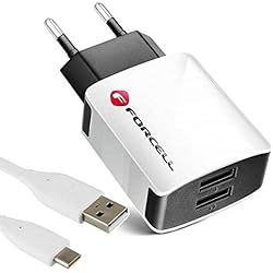 Cargador Original Jbl Flip 4 tomaxx Forcell - Cargador rápido de 2 A + USB tipo C para JBL Charge 4 JBL Flip 5 JBL Pulse 4