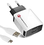 ✅ PERFEKTER ERSATZ: Schnellladefunktion USB MICRO Ladegerät Netzteil , benötigt nur ca. eine halbe Stunde, um den Akku auf 50% aufzuladen. (Ladezeit kann je nach Umstand und Gerät variieren)