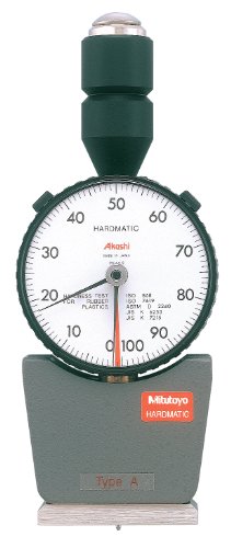 Analog Durometer, Shore D, 1.73 x 0.71 in