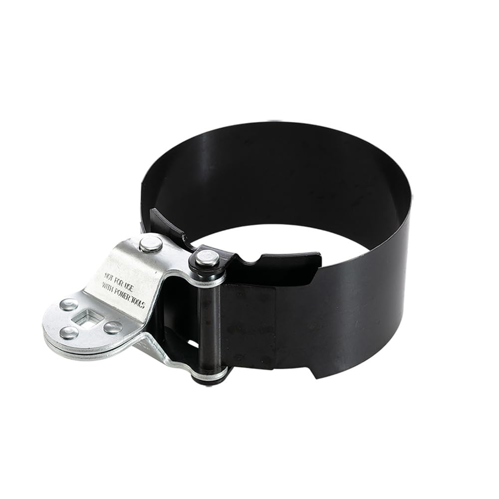 AIMSTOOLS Oil Filter Wrench for 4-1/8" to 4-21/32" (105mm to 118mm), Heavy Duty Universal Oil Filter Removal Tool, For Trucks, Automotives, Cars and