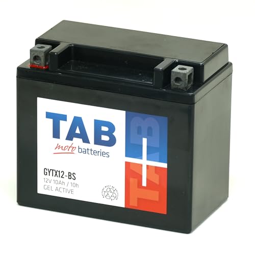 Batería de moto TAB GEL GYTX12-BS / YTX12-BS 12V 10Ah (VRLA) – Activada y lista para usar