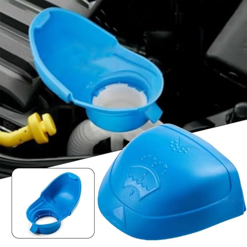 GIONAR Wischwasser Deckel Auto Scheibenwasser Flaschendeckel Wassertankdeckel für VW Skoda Audi 6V0955485 000096706, Einfülltrichter für Scheibenreiniger