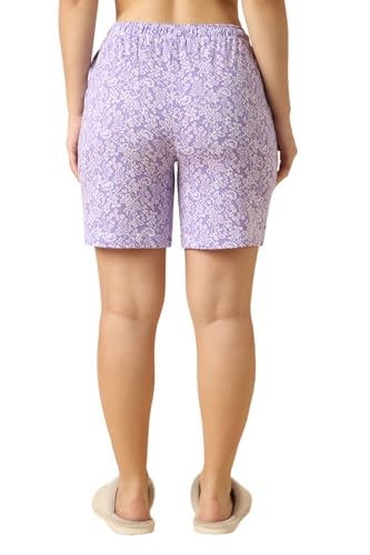 Image of Van Heusen Women's Lounge Allover Print Lounge Shorts - Modal Cotton - Functional Pocket, Superior Drape -Available in Pack of 1 & 2