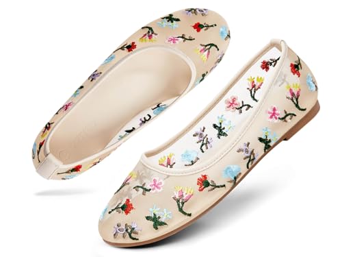 Image of Coutgo Women's Mesh Ballet Flats