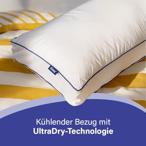 Emma Essentials Mikrofaserkissen 40×70 cm für erholsamen Schlaf