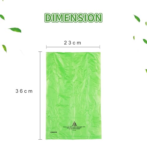 Image of Biodegradable PET Waste POOP Bags with Dispenser