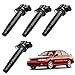 AUTOSAVER88 Ignition Coil 4-Pack Compatible with 2000-2001 Sentra L4 1.6L 1.8L 2.0L