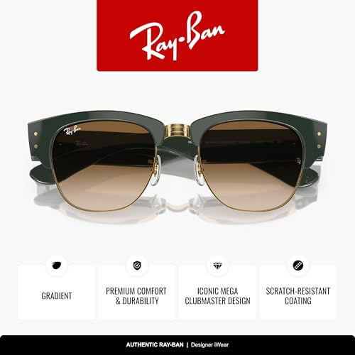 Image of Ray-Ban RB0316S Mega Clubmaster Square Sunglasses for Men for Women