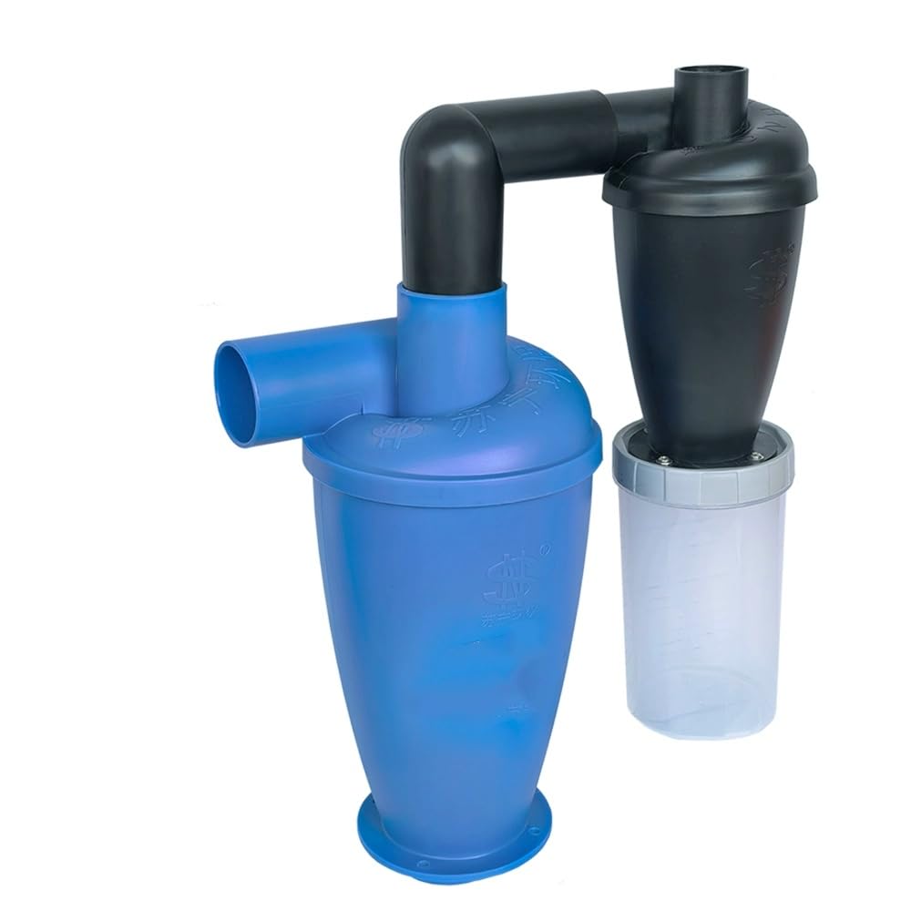 Cyclone - Colector de polvo con separador de filtro, filtro de aire secundario eficiente para carpintería