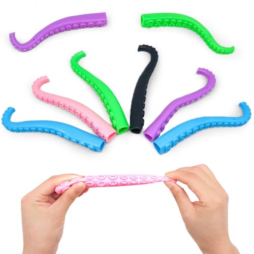 10個 触手 タコ 赤ちゃん指 タコフィギュア タコパーティー用品 動物の指 タコ 指 のおもちゃ タコの触手の指 おもちゃの触手 のための指先のおもちゃ